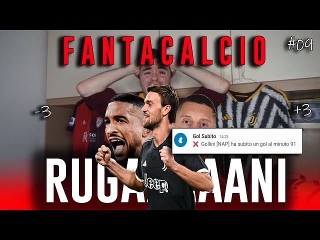 RUGANI! RUGANI! RU-GA-NI CONTROOOOOOOOO!!! ABBIAMO TRAPASSATO OGNI LIMITE!!! IL MIO FANTACALCIO EP.9