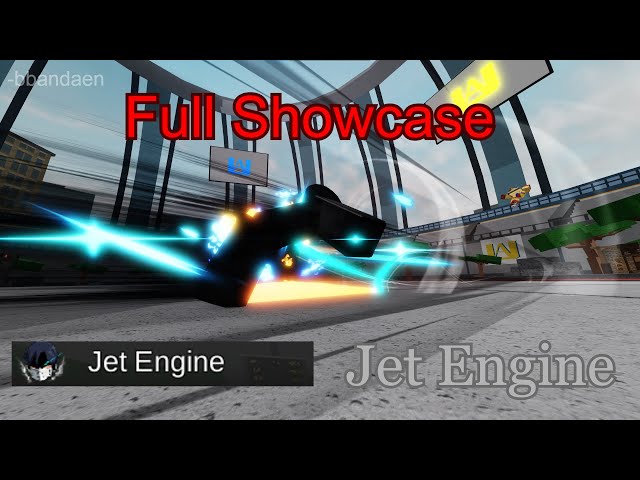 Jet Engine | Full showcase | Heroes Battlegrounds