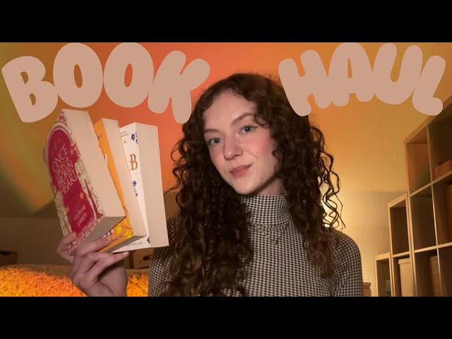 ASMR Book Haul in my new house!! (Romance, Romantasy..)📖🏠