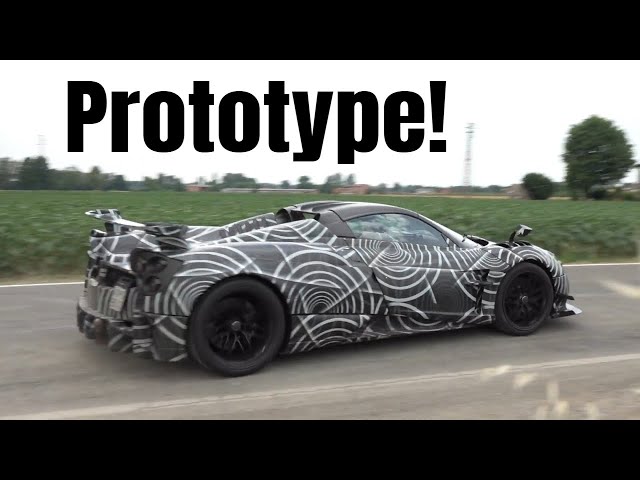 Pagani Huayra BC Roadster Loud Accelerations while Test Driving! | Titanium Exhaust