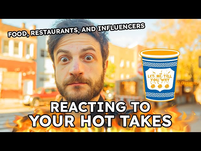 YOUR HOT TAKES on Food, Restaurants, & Influencers w/ Alexa Santos | Let Me Tell You Why Podcast