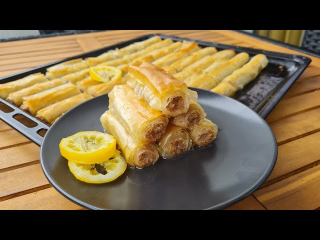 Baklava rolnice | rolovana baklava - Eminina kuhinja