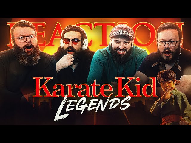 KARATE KID: LEGENDS - Official Trailer REACTION!!