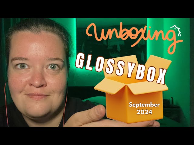 ASMR - UNBOXING - 🎁 GLOSSYBOX 💄- September 2024 - BeautyBox - soft spoken - whispering