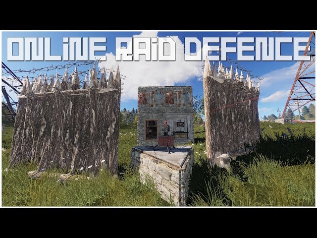 4 vs 6 ONLINE RAID DEFENCE 2 days into BP wipe | Vanilla Rust