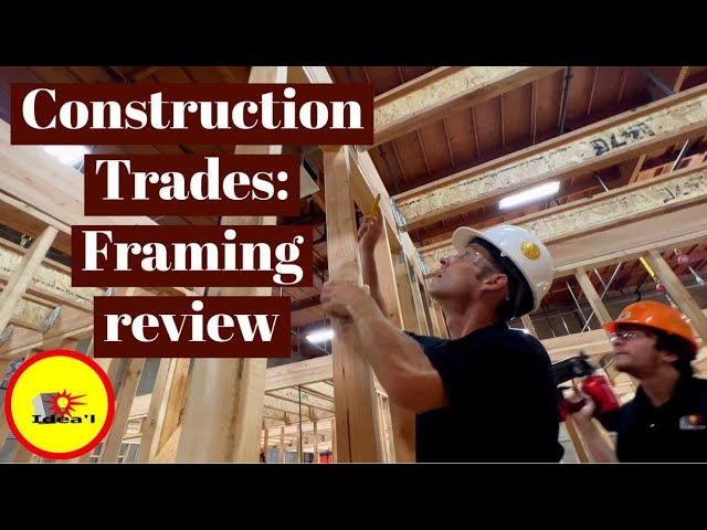 construction trades framing review #tradeschool