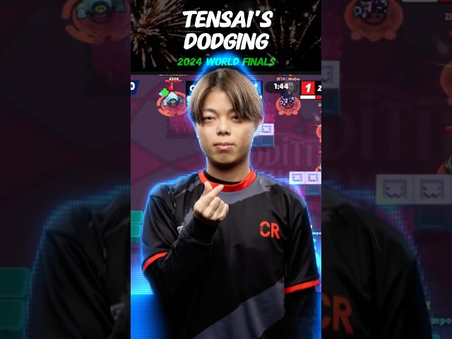 Tensai is Still the Dodging GOAT!!!  @tensaibs Insane skills at Brawl Stars World Finals 2024