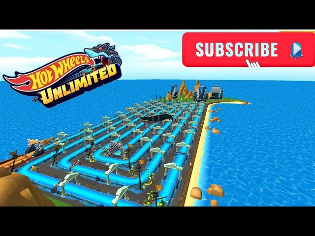 Hot Wheels Unlimited Atlantic Tunnels Track