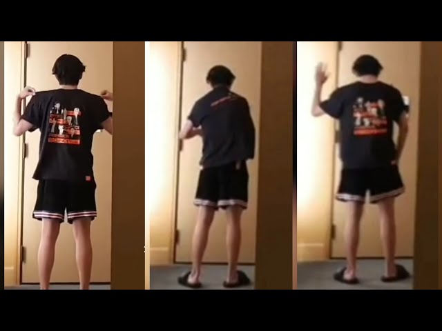 how to flip or twist your shirt without taking off tips given by Tae #shorts