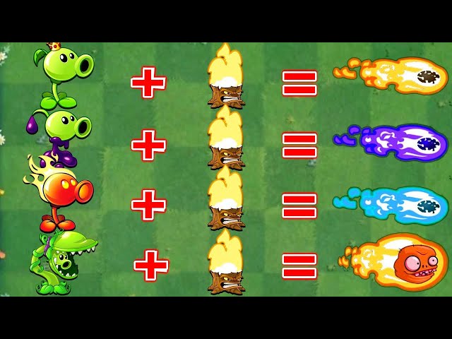 Every PEASHOOTER Fusion & Evolution vs Real PEA - Who Will Win? - PvZ 2 Discovery