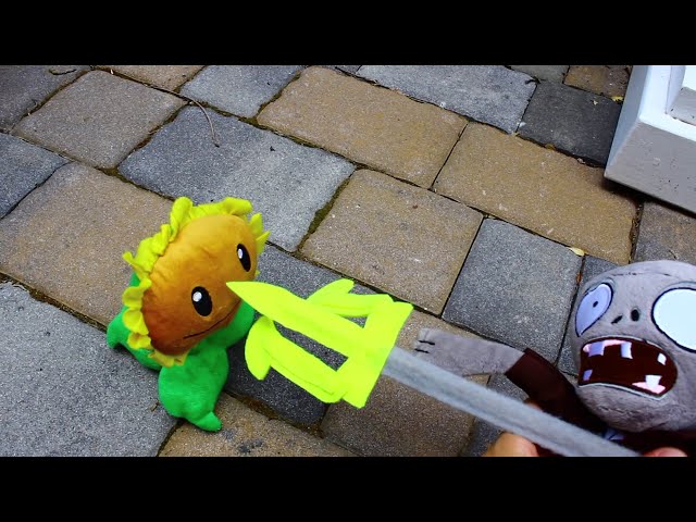 Plants vs. Zombies Plush Short: The Stubborn Sunflower!