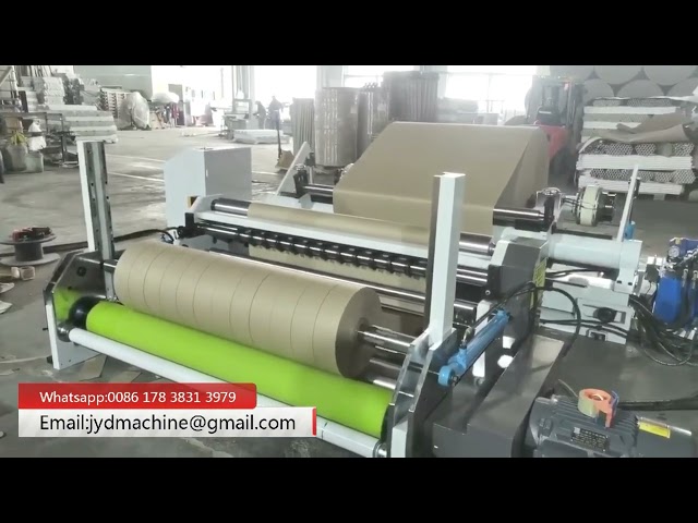 Industrial Jumbo Paper Roll Slitting Rewinding Machine