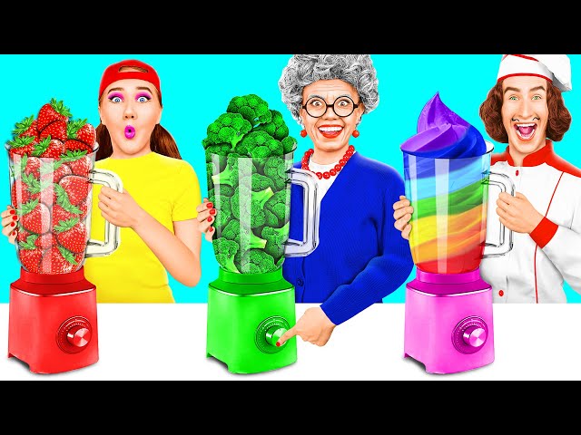 Me vs Grandma Cooking Challenge | Kitchen Hacks and Tricks by FUN FOOD