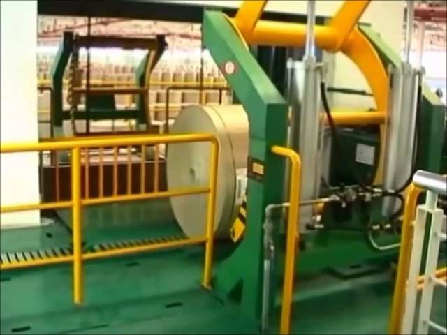 Roll handling into a papermill