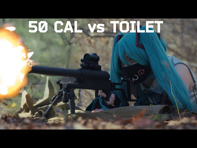 Hatsune Miku ENDS Skibidi Toilet Mikudayō with 50 CAL (Cinematic Shitpost short)