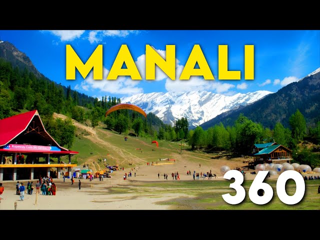 360 Manali-An Evening in Mall Road|Experience the Beauty of Manali's Mall Road in Immersive 360VR 4k