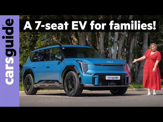 $120K Kia electric car! Kia EV9 2024 review: GT-Line | New 7-seat EV targets family car buyers