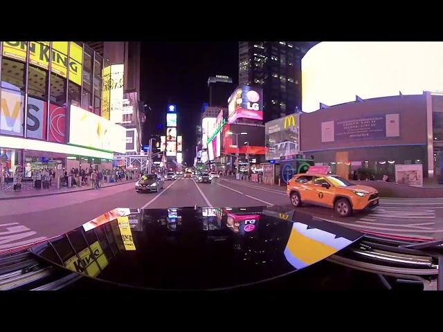 Drive Through Times Square Nov 2020