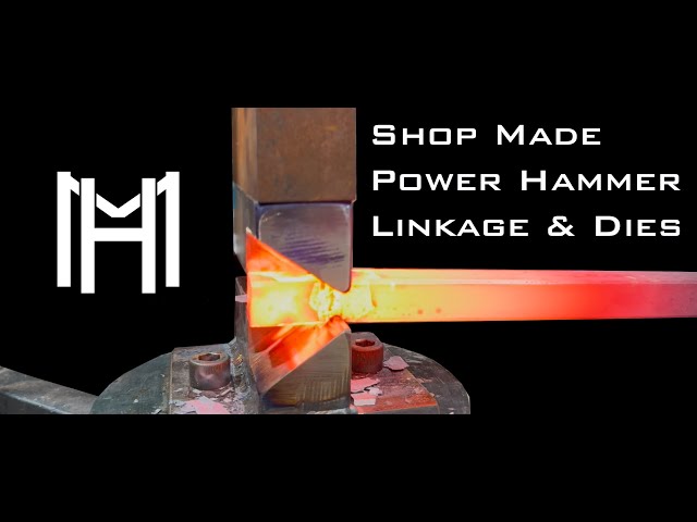 Shop Built Power Hammer, finally forging!