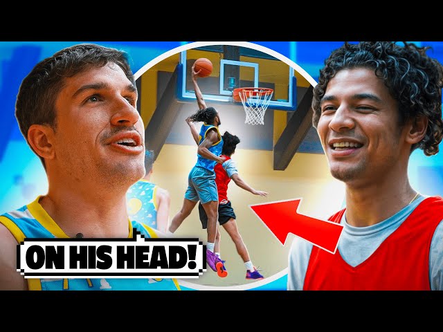 Trash Talker GETS POSTERED at the BUZZER for GAME?! (Controversial Ending)