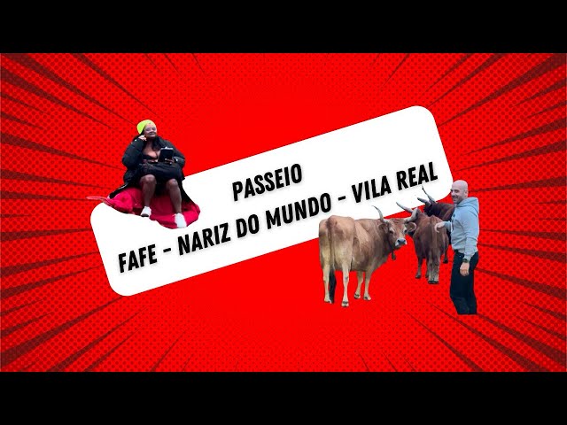 Vlog - Passeio (Fafe - Nariz do Mundo - Vila Real)