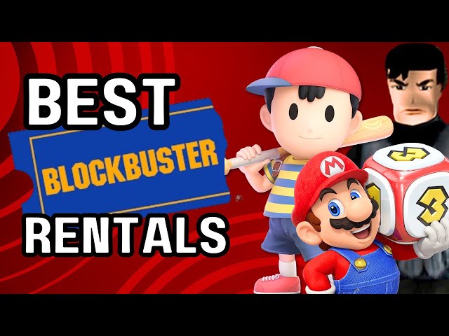 6 of The BEST Games We Rented From Blockbuster