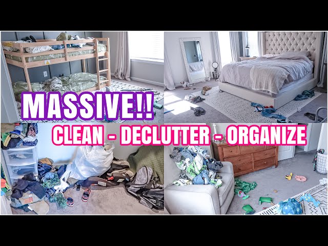 MASSIVE!! CLEAN DECLUTTER AND ORGANIZE | LONG CLEAN WITH ME 2025