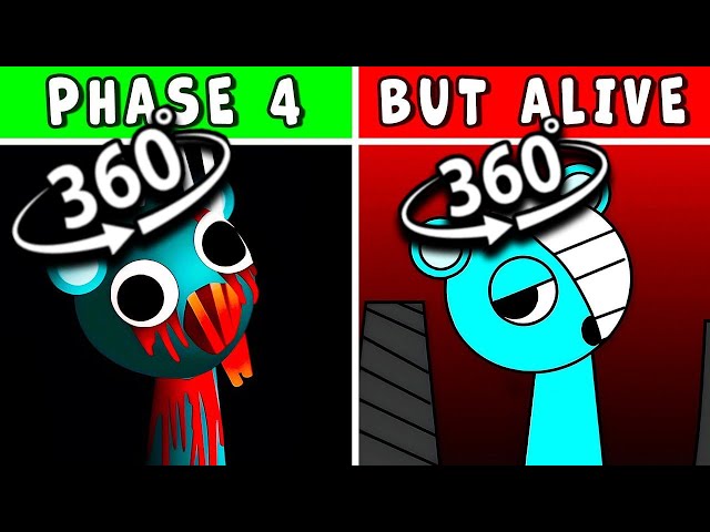 360° VR Incredibox Sprunki: Phase 4 But New Alive Version