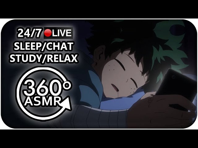 Sleep, Study, Chat & More! *24/7 Livestream* [360º VR ASMR]