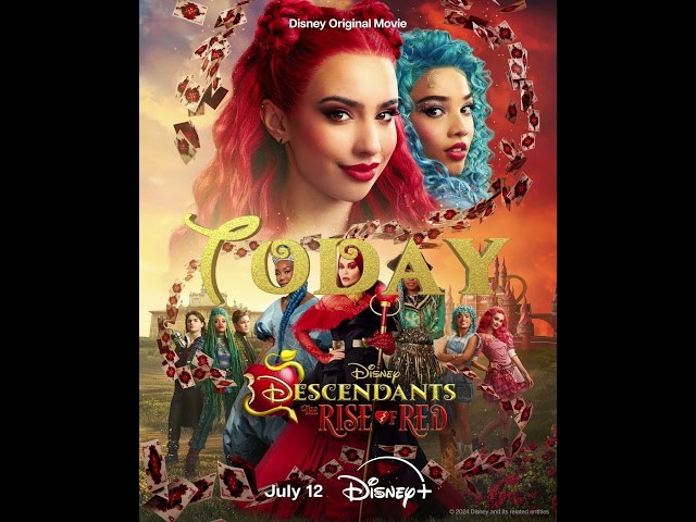 Today | Descendants the Rise of Red |  #descendants #disney