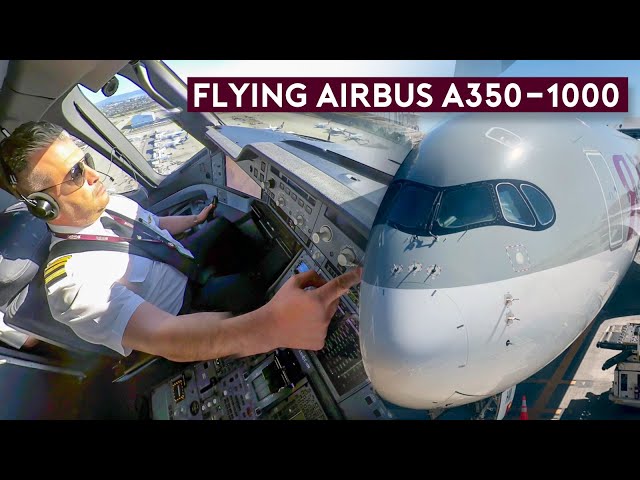 Flying the Largest Airbus Twin - A350-1000 Qatar Airways