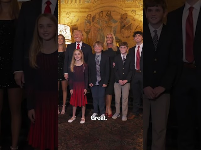 Kai Trump provides inside look at election night at Mar-a-Lago in YouTube vlog #shorts