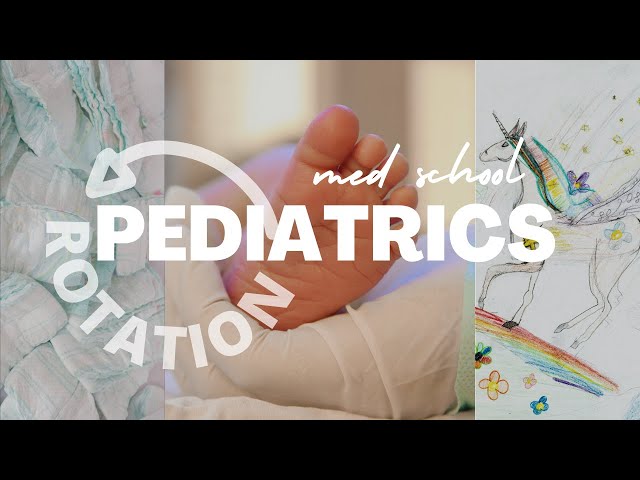 PEDIATRICS ROTATION VLOG + REVIEW [expectations vs reality] | Life of a Med Student