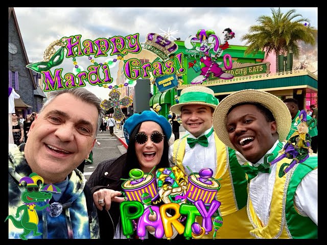 Mardi Gras Madness 2025 at Universal Orlando! New Parade, Tribute Store & Wild Fun