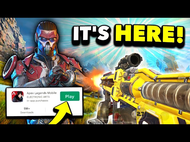 APEX LEGENDS MOBILE GLOBAL LAUNCH IS HERE! (FULL REVIEW + GAMEPLAY)