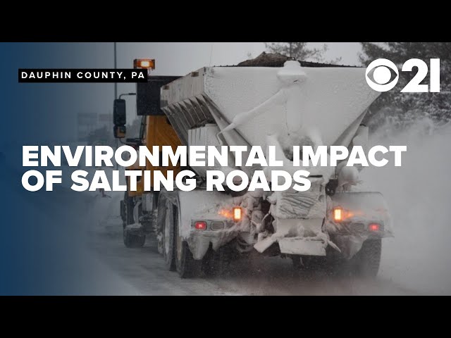 Does salting roads in winter storms hurt the environment? Concerns over road salt use in PA