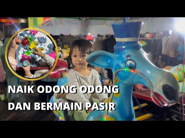 NAIK ODONG ODONG LAMPU CANTIK | ODONG2 LAGU ANAK2 DAN BERMAIN PASIR