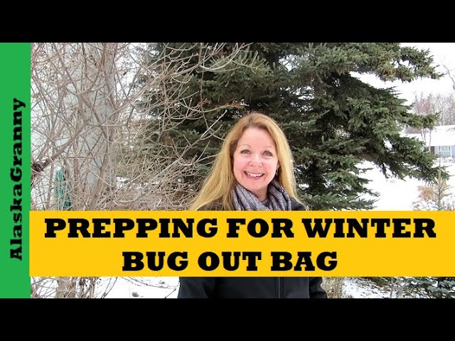 Prepping For Winter Bug Out Bag Get Home Bag Prepping Supplies for Winter Storms