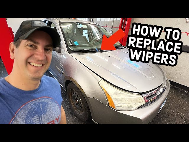 How To REPLACE (2000-2010) Ford FOCUS Wiper Blades