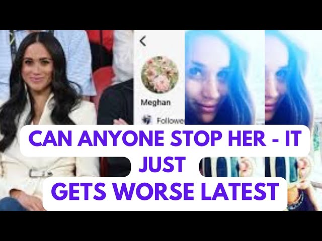 CAN ANYONE STOP HER? THIS JUST GETS WORSE - LATEST #meghan #meghanmarkle #royal