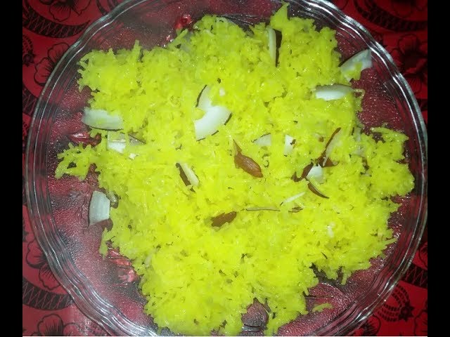 (Delicious)Zarda Rice - Dessert Recipe - Eid special