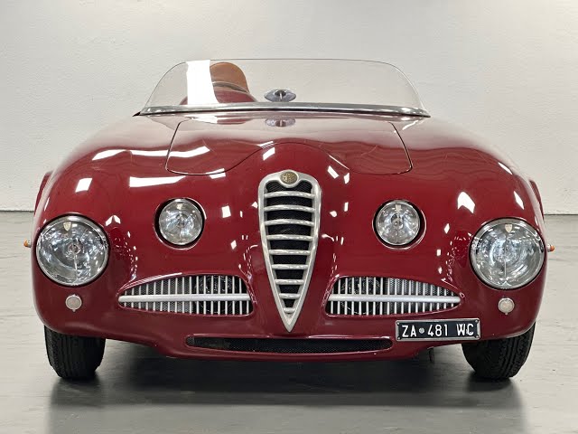 ALFA ROMEO 412 Spider Vignale , 6 Zylinder SS-Motor, Bj. 1946