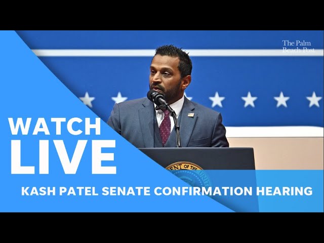 Kash Patel hearing live:  Donald Trump's pick to lead the FBI, questioned in Senate hearing