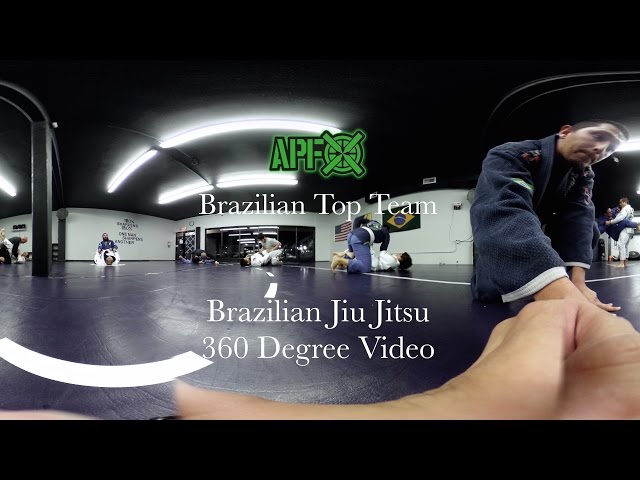 Brazilian Jiu Jitsu Training 360 Degree Video