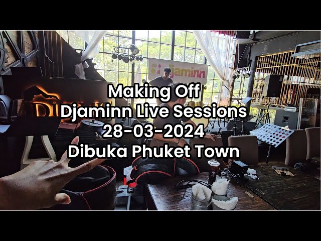 Making Off Djaminn Live Sessions. #makingof #livesession