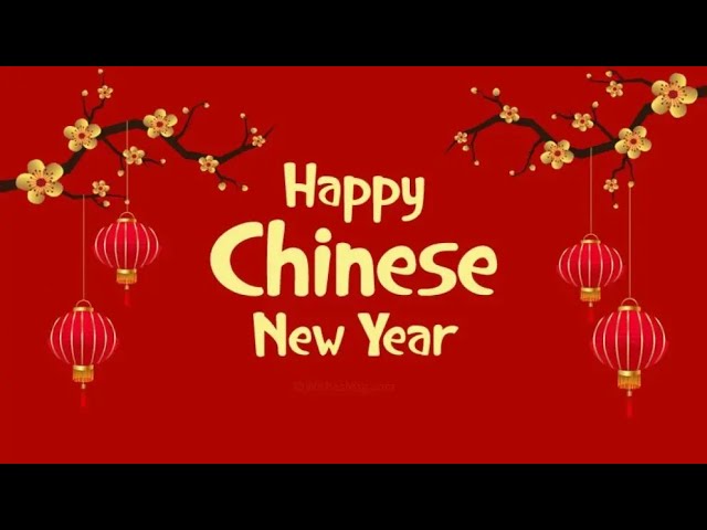 祝大家新年愉快，好运常来，万事如意，心想事成