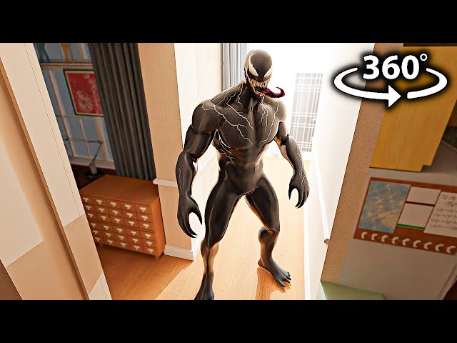 360° VENOM Breaks into Your House!