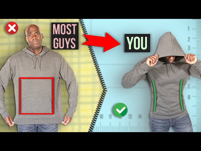 How To EASILY Make A Hoodie SLIM Fit