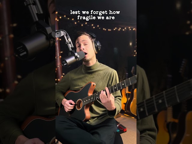 Fragile (Sting Cover) 🎸🌧️ #jewishartist #musicartist #singersongwriter