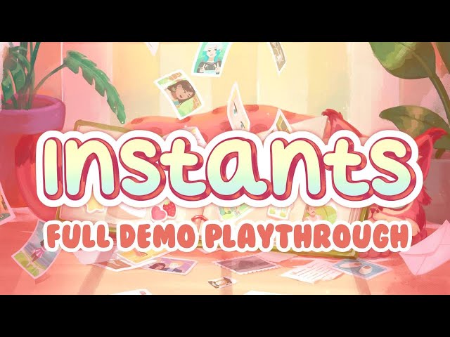 The Coziest Story-Based Photo Game || Instants Demo!